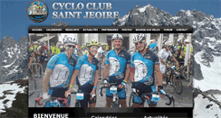 Desktop Screenshot of cyclo-club-saint-jeoire.com